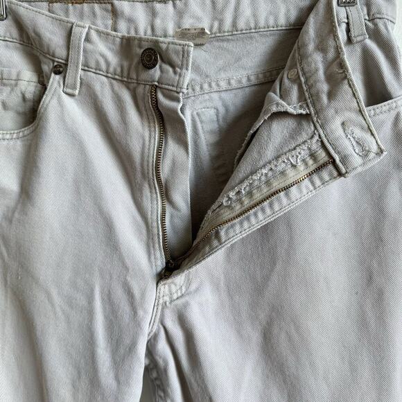 Vintage LEVI'S 540 Relaxed Fit Light Grey Jeans - Picture 6 of 7